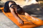 Liforme år af tigerens yogamåtte livlig orange/sort-creme yoga måtter 4R8036 - Image 6