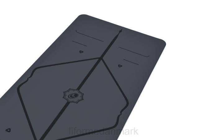 Liforme klassisk yogamåtte til børn grå yoga måtter 4R8066 - Image 4