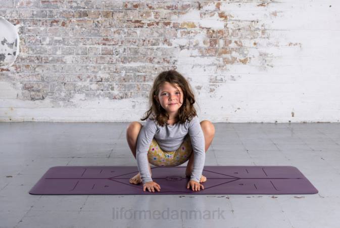 Liforme klassisk yogamåtte til børn grå yoga måtter 4R8066 - Image 7