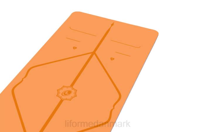 Liforme klassisk yogamåtte til børn livlig orange yoga måtter 4R8077 - Image 3