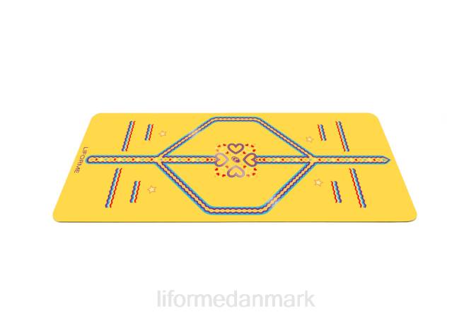 Liforme legesyg yogamåtte til børn gul yoga måtter 4R8076 - Image 2