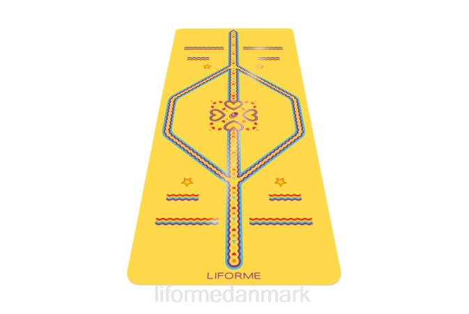 Liforme legesyg yogamåtte til børn gul yoga måtter 4R8076 - Image 1