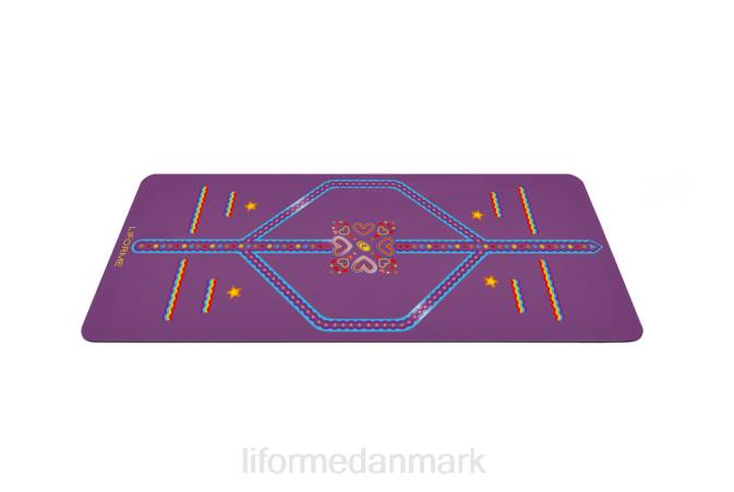 Liforme legesyg yogamåtte til børn lilla jord yoga måtter 4R8068 - Image 2