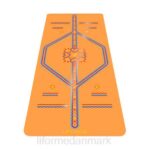 Liforme legesyg yogamåtte til børn livlig orange yoga måtter 4R8069