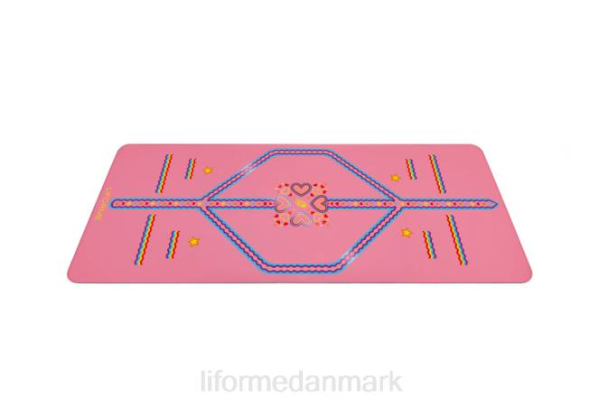 Liforme legesyg yogamåtte til børn lyserød yoga måtter 4R8065 - Image 2