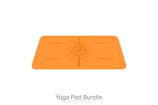 Liforme lykke rejsemåtte livlig orange yoga måtter 4R8057 - Image 9
