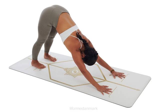 Liforme magisk yogamåtte hvidt guld yoga måtter 4R8010 - Image 7