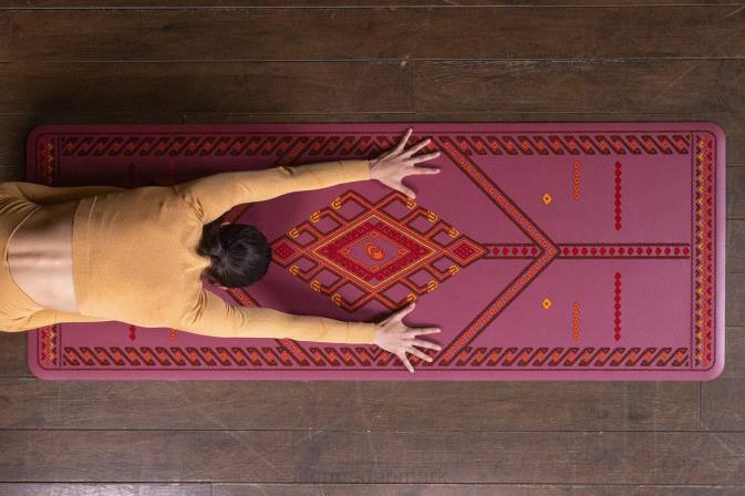 Liforme majestætisk tæppe yogamåtte rødbrun yoga måtter 4R8017 - Image 2