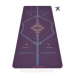 Liforme mindful haverejse yogamåtte lilla/blomstret yoga måtter 4R8049