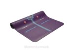 Liforme mindful haverejse yogamåtte lilla/blomstret yoga måtter 4R8049 - Image 7