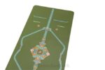 Liforme mindful haverejsemåtte oliven/blomstret yoga måtter 4R8043 - Image 4
