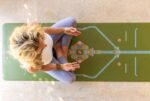 Liforme mindful haverejsemåtte oliven/blomstret yoga måtter 4R8043 - Image 6