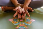 Liforme mindful haverejsemåtte oliven/blomstret yoga måtter 4R8043 - Image 8