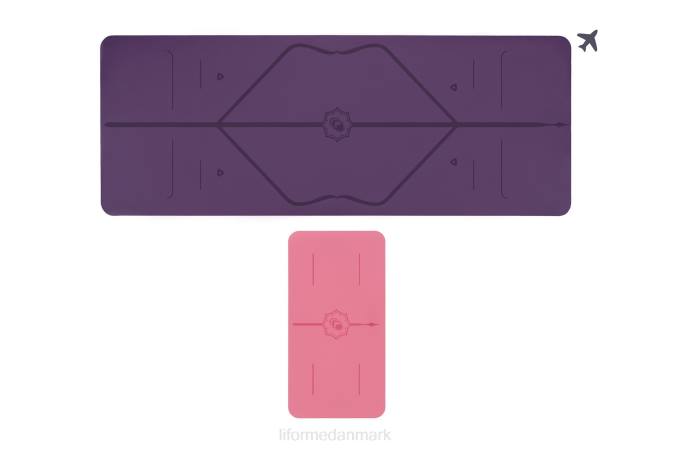 Liforme rejsemåtte og yogapudebundt klassisk yoga måtter 4R8064 - Image 12