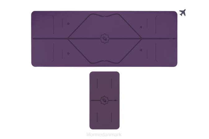 Liforme rejsemåtte og yogapudebundt klassisk yoga måtter 4R8064 - Image 5