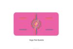 Liforme taknemmelig regnbue rejsemåtte taknemmelig pink/regnbue yoga måtter 4R8055 - Image 8