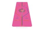 Liforme taknemmelig regnbue yogamåtte taknemmelig pink/regnbue yoga måtter 4R8025