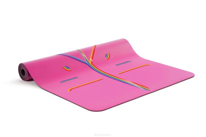Liforme taknemmelig regnbue yogamåtte taknemmelig pink/regnbue yoga måtter 4R8025 - Image 4