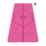 Liforme taknemmelig rejsemåtte taknemmelig pink yoga måtter 4R8061