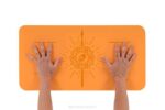 Liforme yogapude livlig orange kollektion 4R8091 - Image 4