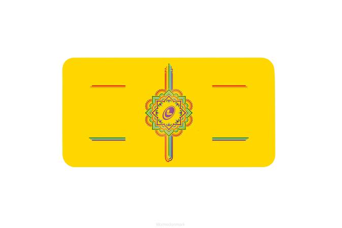 Liforme regnbue håb yoga pude gul/regnbue kollektion 4R8087