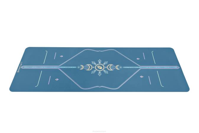 Liforme kosmisk måne yogamåtte blå yoga måtter 4R808