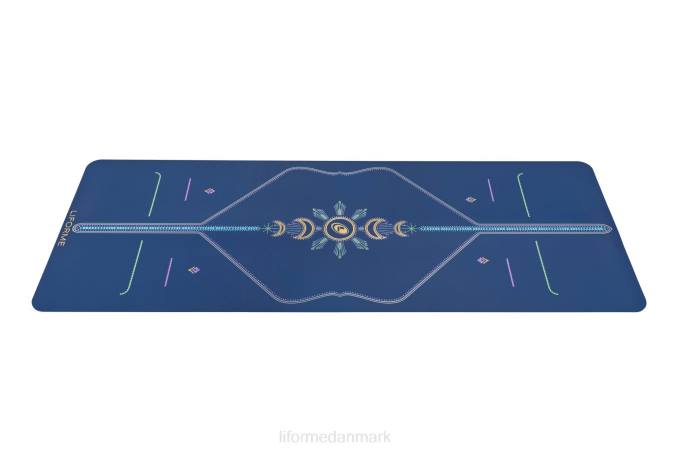 Liforme kosmisk måne yogamåtte skumringsblå yoga måtter 4R802