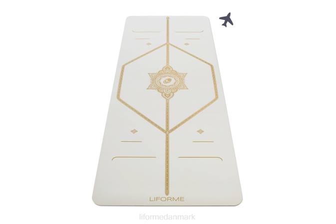 Liforme magisk yogamåtte hvidt guld yoga måtter 4R8010
