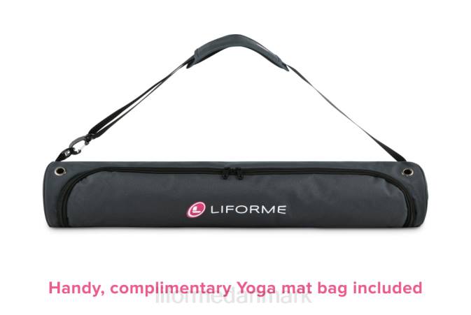 Liforme mindful haveyogamåtte oliven/blomstret yoga måtter 4R801