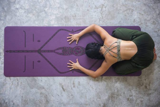 Liforme moder jord yogamåtte lilla jord yoga måtter 4R8018