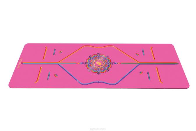 Liforme taknemmelig regnbue yogamåtte taknemmelig pink/regnbue yoga måtter 4R8025