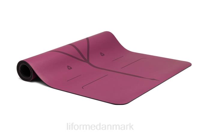 Liforme yoga måtte rødbrun yoga måtter 4R8020