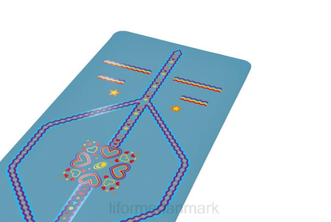 Liforme legesyg yogamåtte til børn blå yoga måtter 4R8075