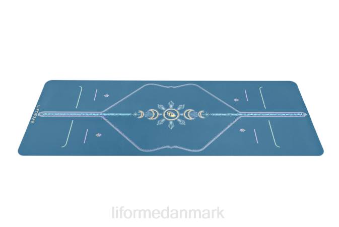 Liforme kosmisk måne rejse yogamåtte blå yoga måtter 4R8047
