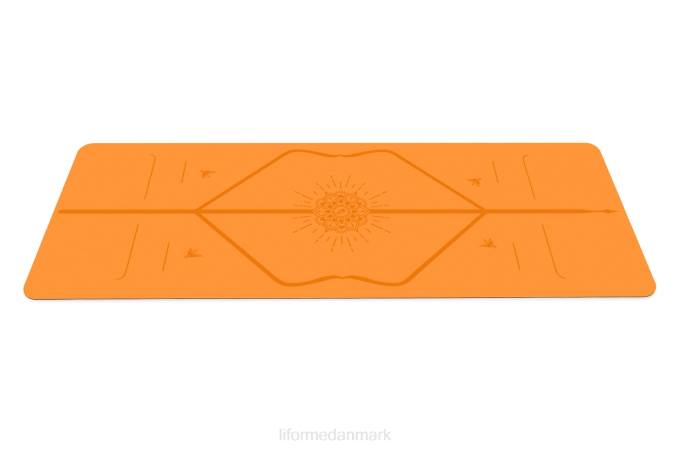 Liforme lykke rejsemåtte livlig orange yoga måtter 4R8057
