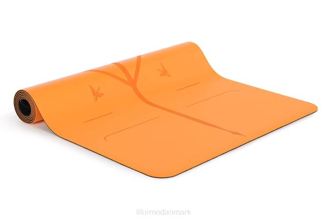 Liforme lykke rejsemåtte livlig orange yoga måtter 4R8057