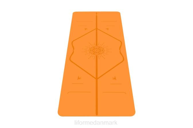 Liforme lykke rejsemåtte livlig orange yoga måtter 4R8057