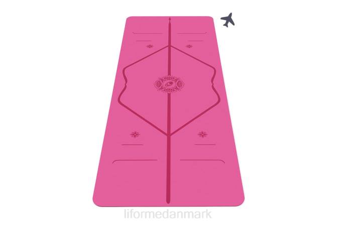 Liforme taknemmelig rejsemåtte taknemmelig pink yoga måtter 4R8061
