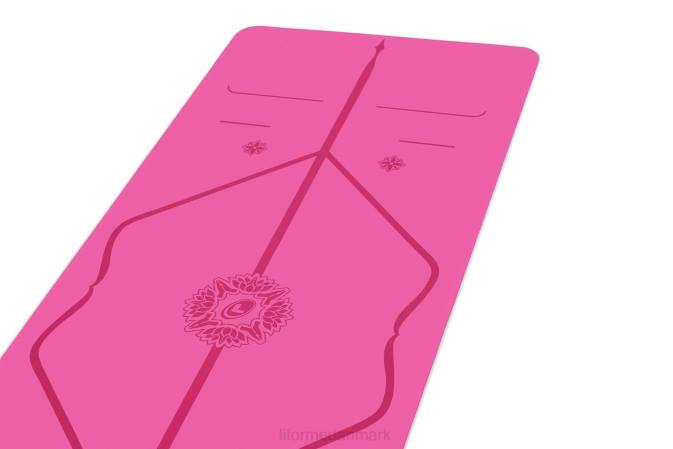 Liforme taknemmelig rejsemåtte taknemmelig pink yoga måtter 4R8061