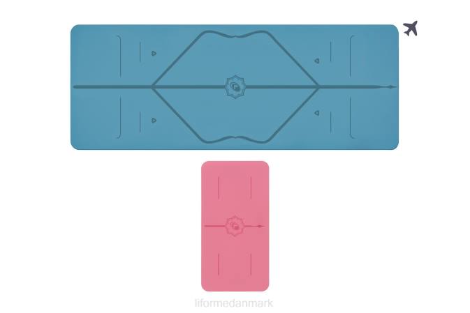 Liforme rejsemåtte og yogapudebundt klassisk yoga måtter 4R8064