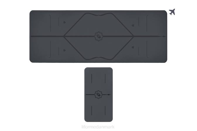 Liforme rejsemåtte og yogapudebundt klassisk yoga måtter 4R8064