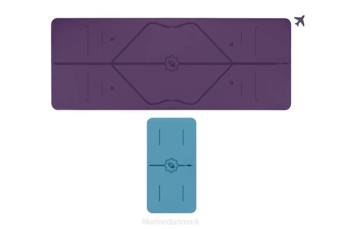 Liforme rejsemåtte og yogapudebundt klassisk yoga måtter 4R8064