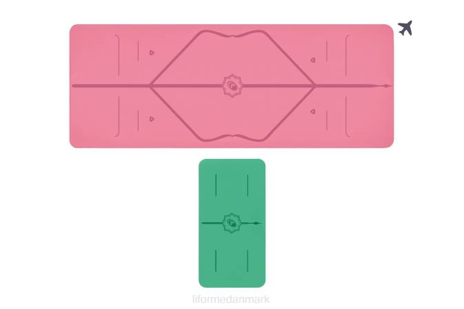 Liforme rejsemåtte og yogapudebundt klassisk yoga måtter 4R8064