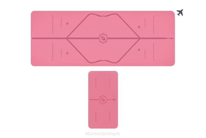 Liforme rejsemåtte og yogapudebundt klassisk yoga måtter 4R8064