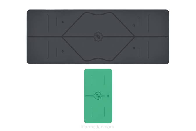 Liforme yogamåtte og yogapudebundt klassisk yoga måtter 4R8063