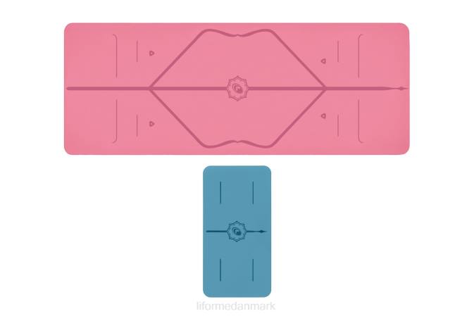 Liforme yogamåtte og yogapudebundt klassisk yoga måtter 4R8063