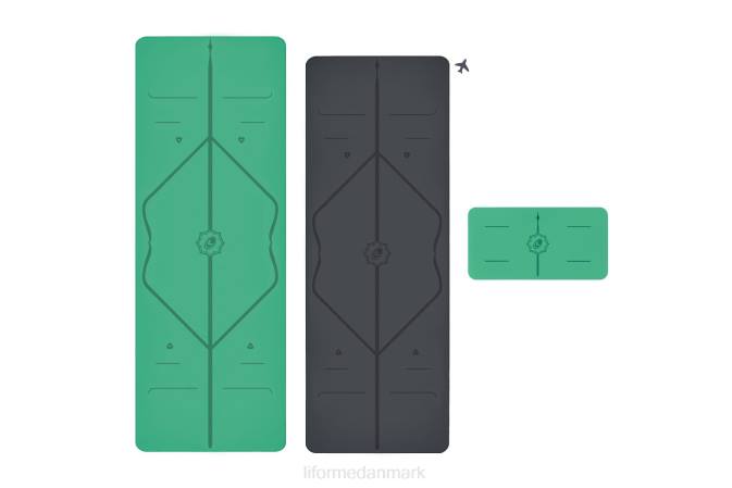 Liforme yogamåtte, rejse- og pudebundt klassisk yoga måtter 4R8062